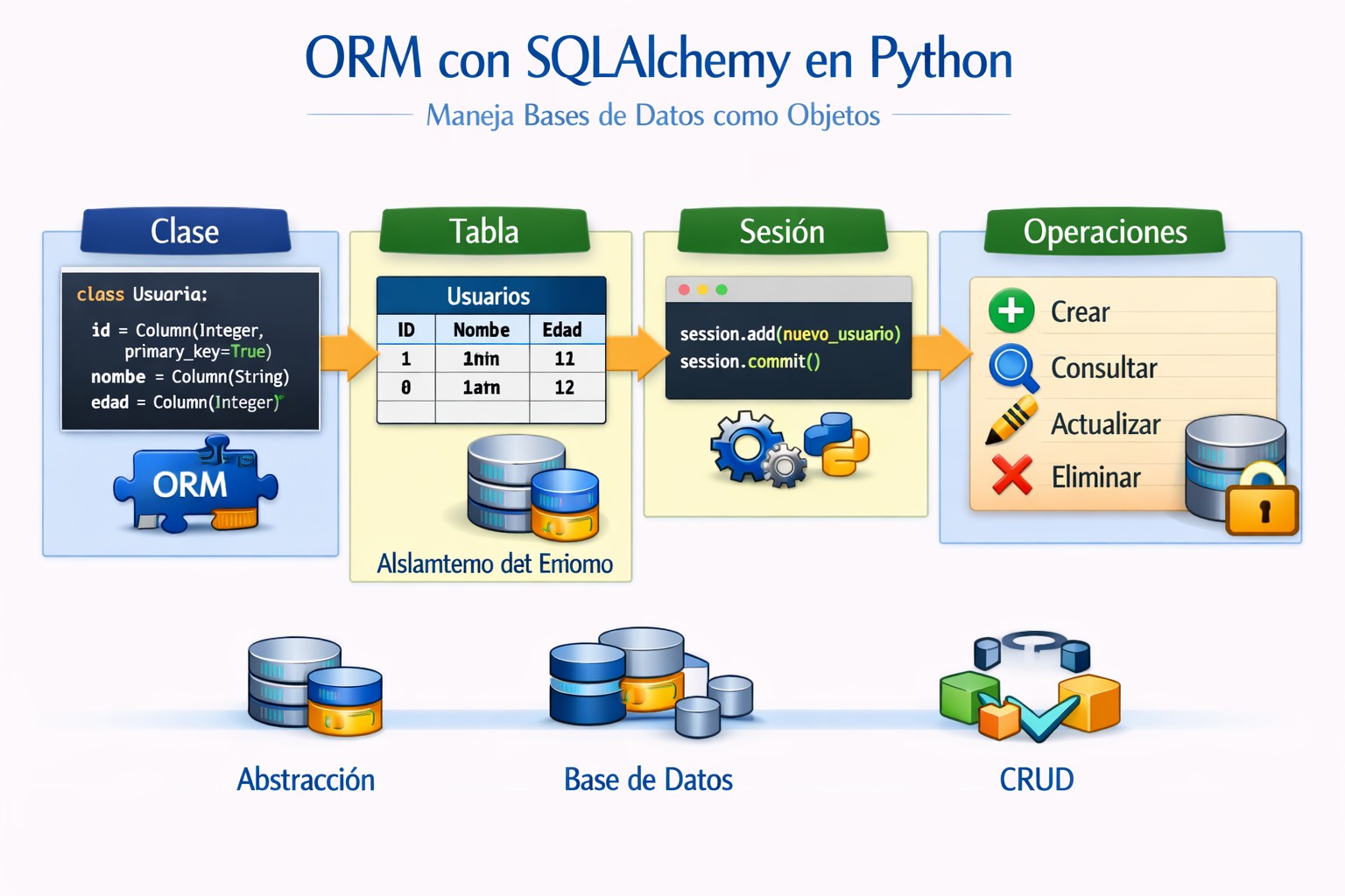 ORM con SQLAlchemy: maneja tus bases de datos como objetos en Python